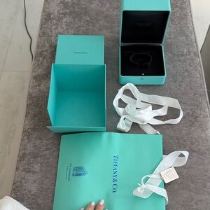 Tiffany & Co. Blue Box and Pouch Set